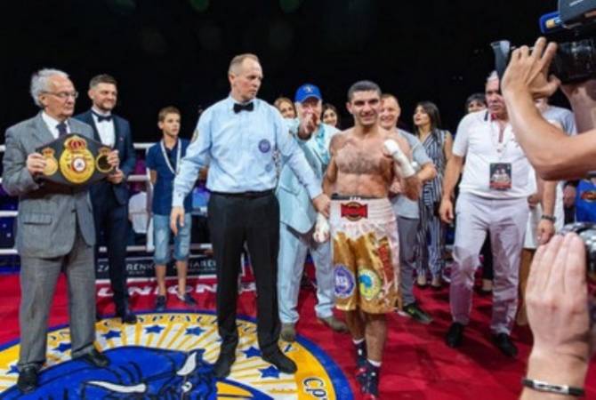 Ukrayna'lı Ermeni üç boksör Kiev'de rakiplerini yenilgiye uğrattı