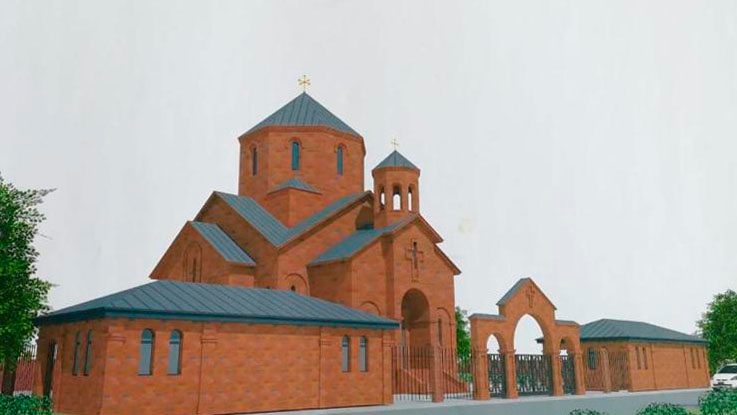 Tataristan'ın başkentinde yeni bir Ermeni kilisesi inşa edilecek