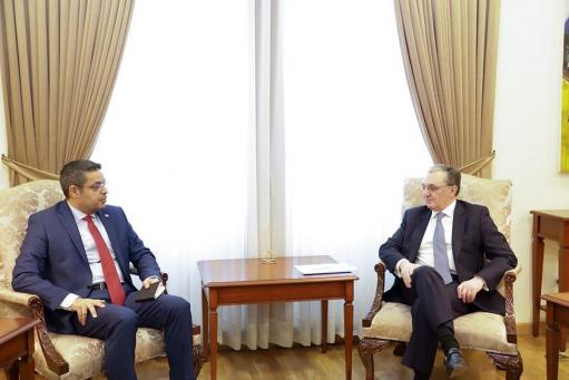 Ermenistan Dışişleri Bakanı'ndan Suriyen'in Yerevan Büyükelçisi'ne teşekkür