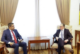 Ermenistan Dışişleri Bakanı'ndan Suriyen'in Yerevan Büyükelçisi'ne teşekkür