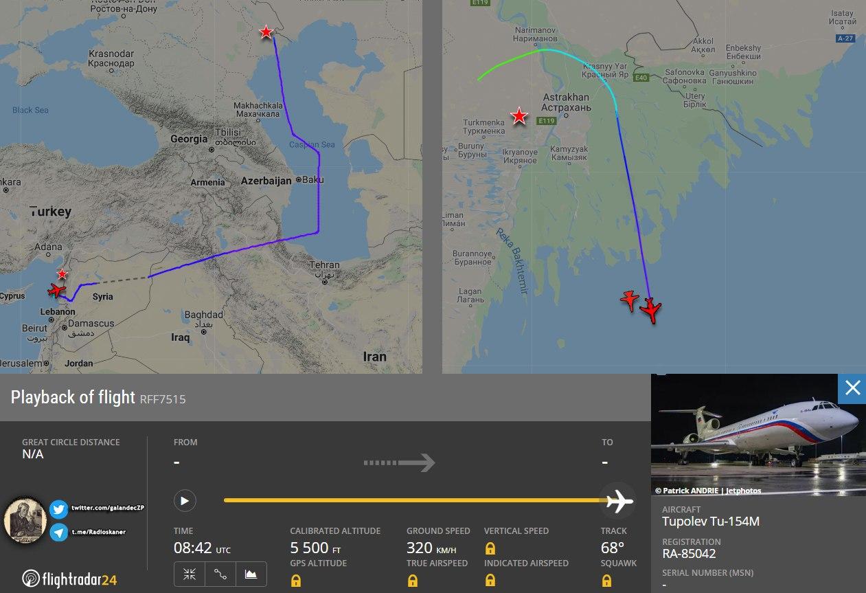 Российские СМИ: Турция перекрыла свое воздушное пространство для российской военной авиации