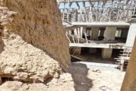 Mardinde Ermeni höyüğü yok edildi