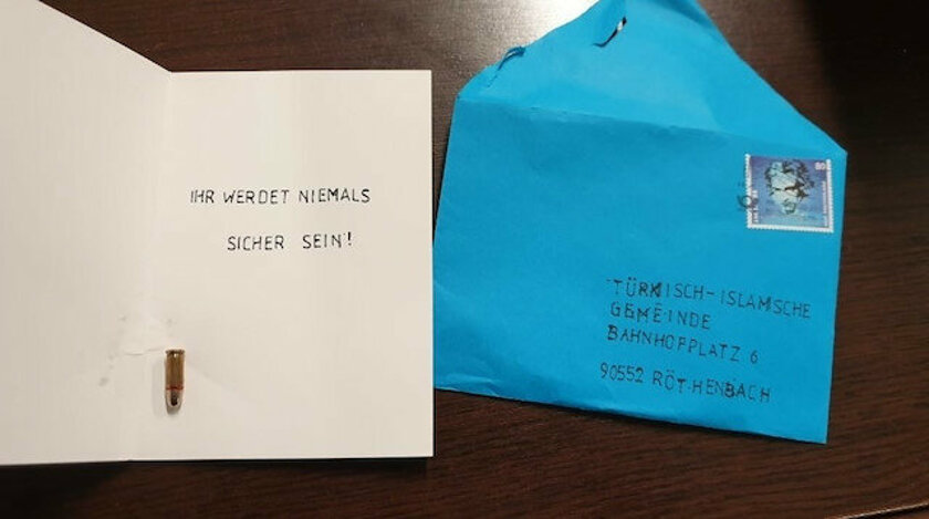Գերմանիայում սպառնալից նամակ և փամփուշտ են ուղարկել թուրքական մզկիթ. «Դուք երբեք անվտանգ չեք լինելու»