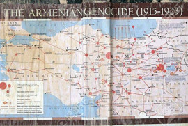 Թուրքական ԶԼՄ-ներին մտահոգել են Հայոց ցեղասպանության մասին Երուսաղեմում փակցված քարտեզները