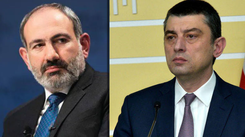 Ermenistan ve Gürcistan Başbakanları telefonda görüştü