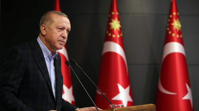 Эрдоган: «Турция полностью приостанавливает международное авиасообщение»