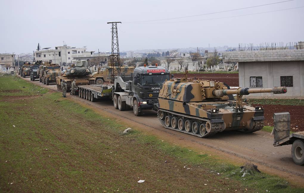 Турция стягивает вооружения в Идлиб