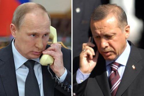 Эрдоган и Путин обсудили возвращение россиян из Турции