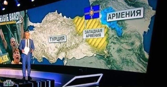 Թուրքիայում դժգոհ են ռուսական եթերով ցուցադրված Արևմտյան Հայաստանի քարտեզից