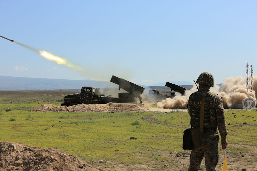 Ermenistan’daki askeri tatbikatlarda Smerç çok namlulu roketatar sistemi de yer alacak