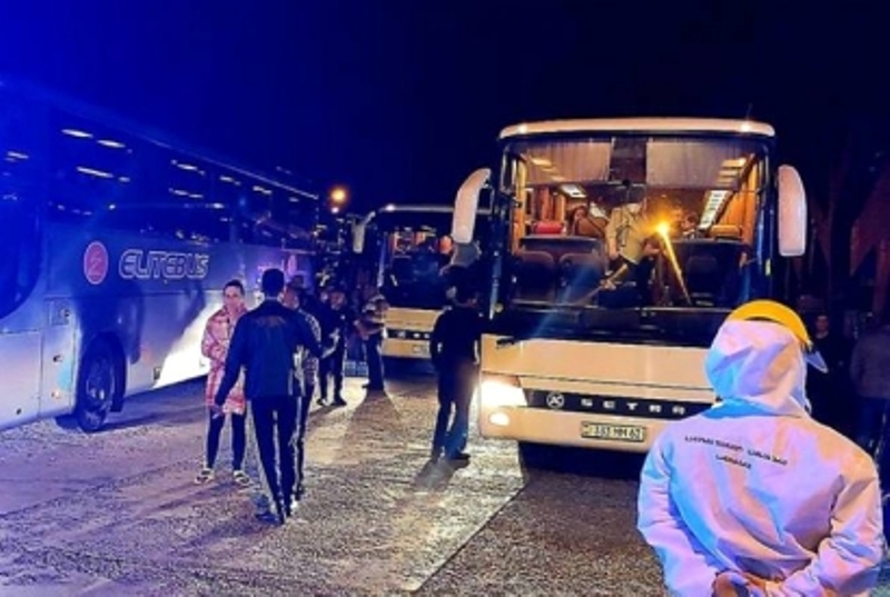 Ermenistan’ın 168 vatandaşı Gürcistan üzerinden Türkiye’den döndü