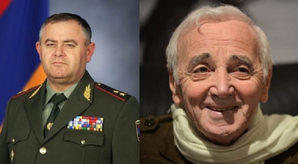 Ermenistan sınırındaki güneybatı askeri mevzilerinden biri ‘Aznavour’ adını taşıyor