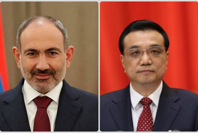 Çin Başbakanı Nikol Paşinyan ve ailesine acil şifalar diledi