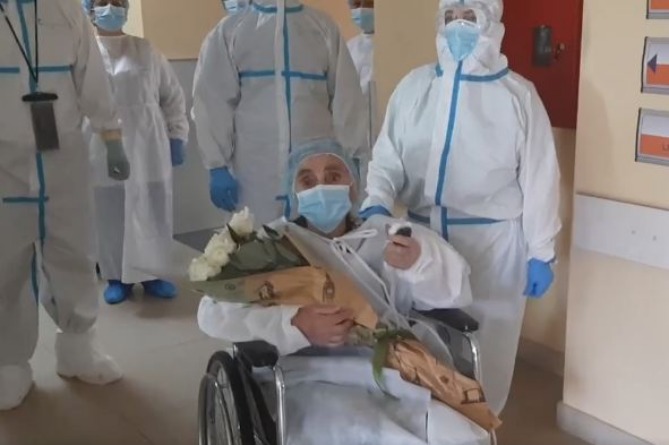 Ermenistan’da 91 yaşındaki nine koronavirüsü yendi