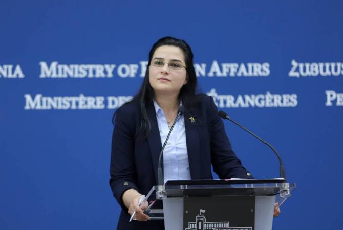 Ermenistan Dışişleri Bakanlığı: İnkarcılığın geleceği yok