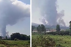 Взрыв на фабрике фейерверков в Турции, два погибших более 70 раненых (Видео)