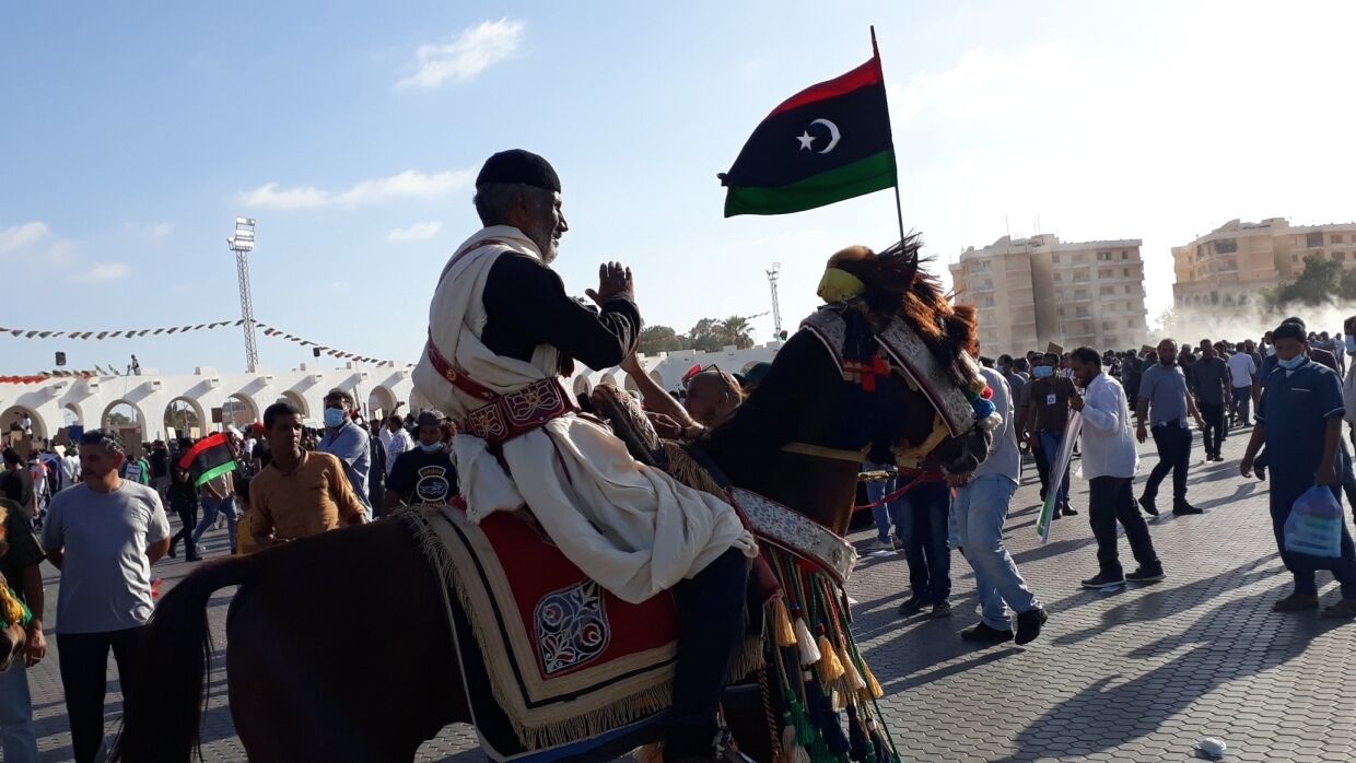 Митинг против оккупации Турции собрал в Бенгази тысячи людей со всех городов Ливии