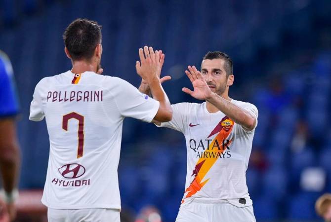 Efsanevi Ermeni futbolcu Henrikh Mkhitaryan, "Roma"ya zafer getirdi