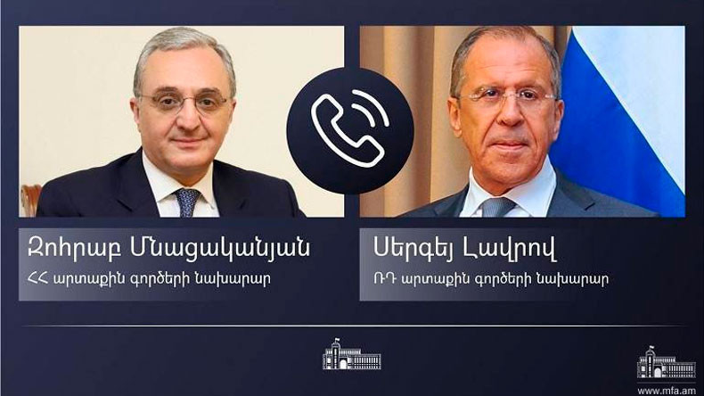 Ermenistan Dışişleri Bakanı Rusya Mevkidaşı ile sınırdaki durumu görüştü