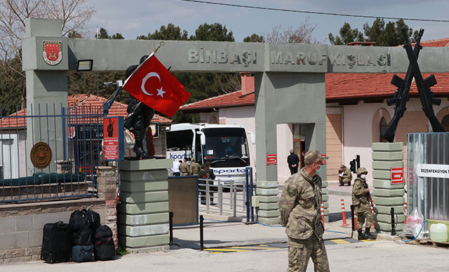 Թուրքական զորամասում զինվորները վարակվել են կորոնավիրուսով