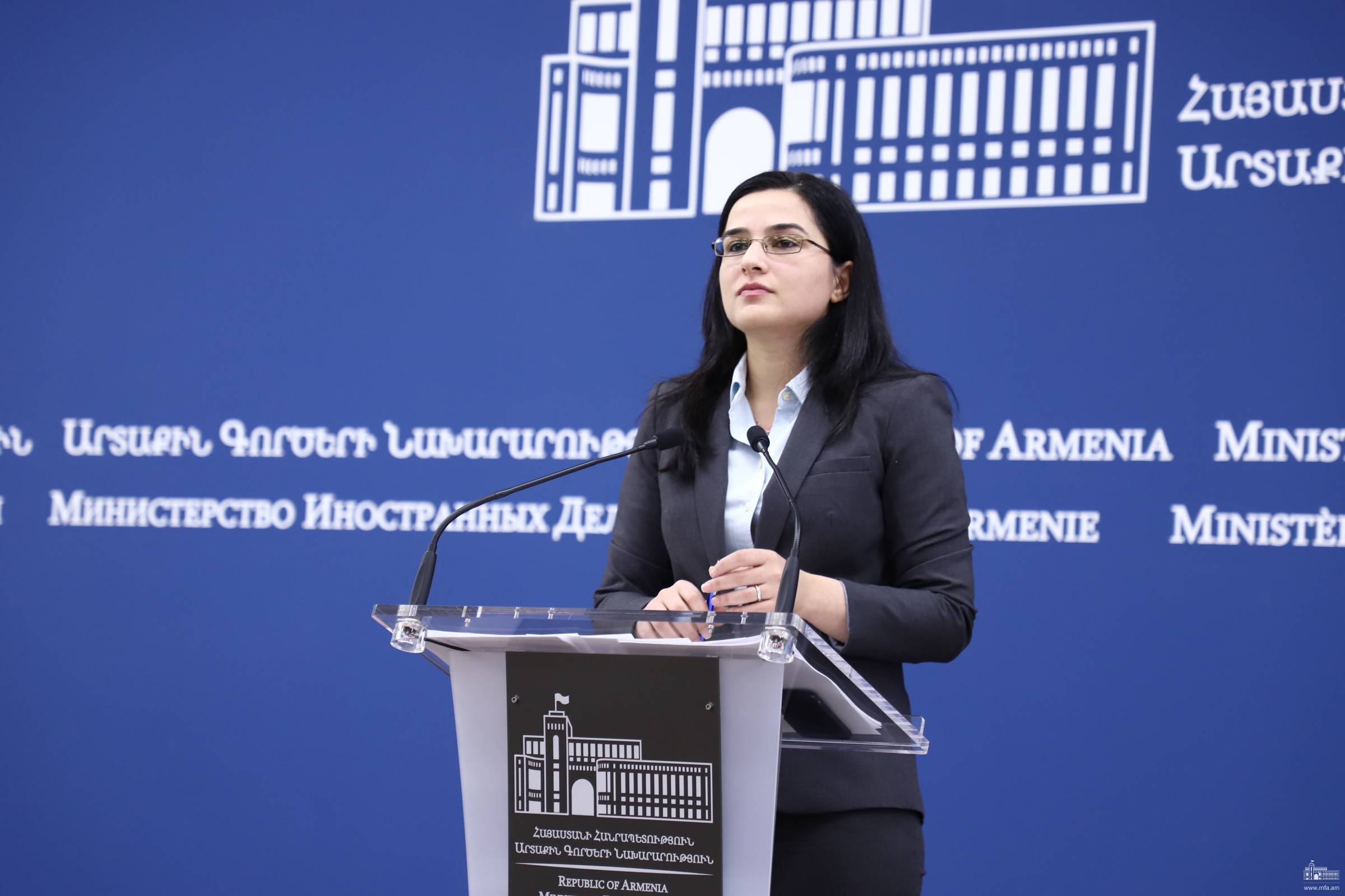 Dışişler Sözcüsü: "Ermenistan, Karabağ sorunu için Türkiye ile hiçbir formatta çalışmıyor"