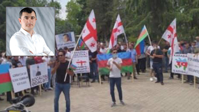 Gürcistan'da yaşayan Azerbaycanlılar, ülkede Ermeni karşıtı ortam yaratmaya çalışıyor