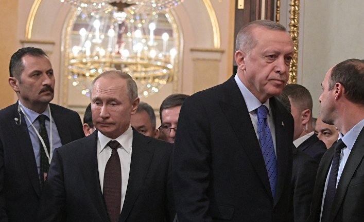Путин и Эрдоган обсудили эскалацию конфликта Армении и Азербайджана