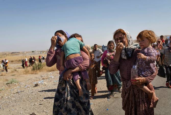 Ermenistan Parlamentosu Başkanı: Ermenistan'daki Ezidi cemiyeti ile Şengal'daki kurbanları anıyoruz