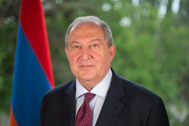 Ermenistan Cumhurbaşkanı'ndan Michel Aoun'a taziye ve dayanışma mesajı