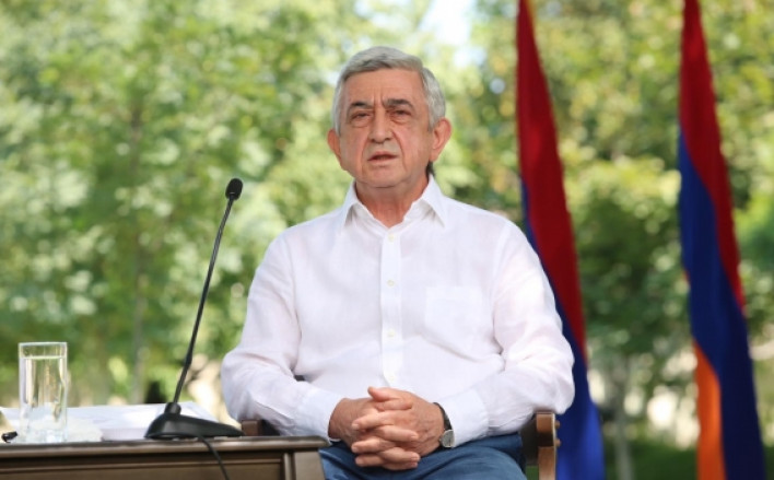 Serj Sarkisyan 2016 Nisan savaşında Türkiye’nin rolüyle ilgili konuştu
