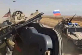 Suriye'de açık arazide Rus-ABD askeri araçları çarpıştı