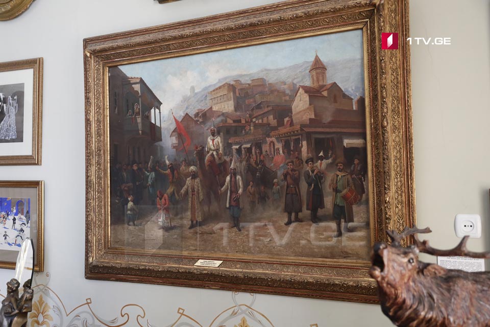 Gürcistanlı Ermeni ressamın tablosu, Google Kültür Enstitüsü'nün sanal sergisinde yer aldı