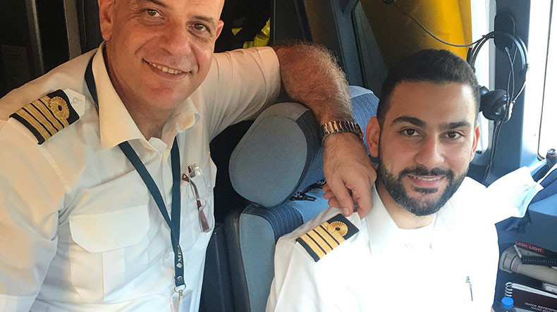 “Middle East Airlines” havayolu şirketinin Ermeni pilotu en üst kaptanlık rütbesine layık görüldü