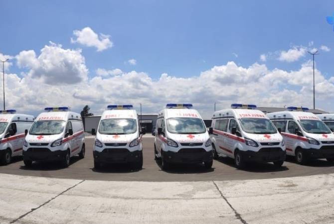 Ermenistan Hükümeti Karabağ’a 10 adet ambülans arabası hediye eder