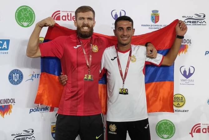 Ermeni sporcular Balkan Atletizm Şampiyonası'nda 3 altın madalya kazandı