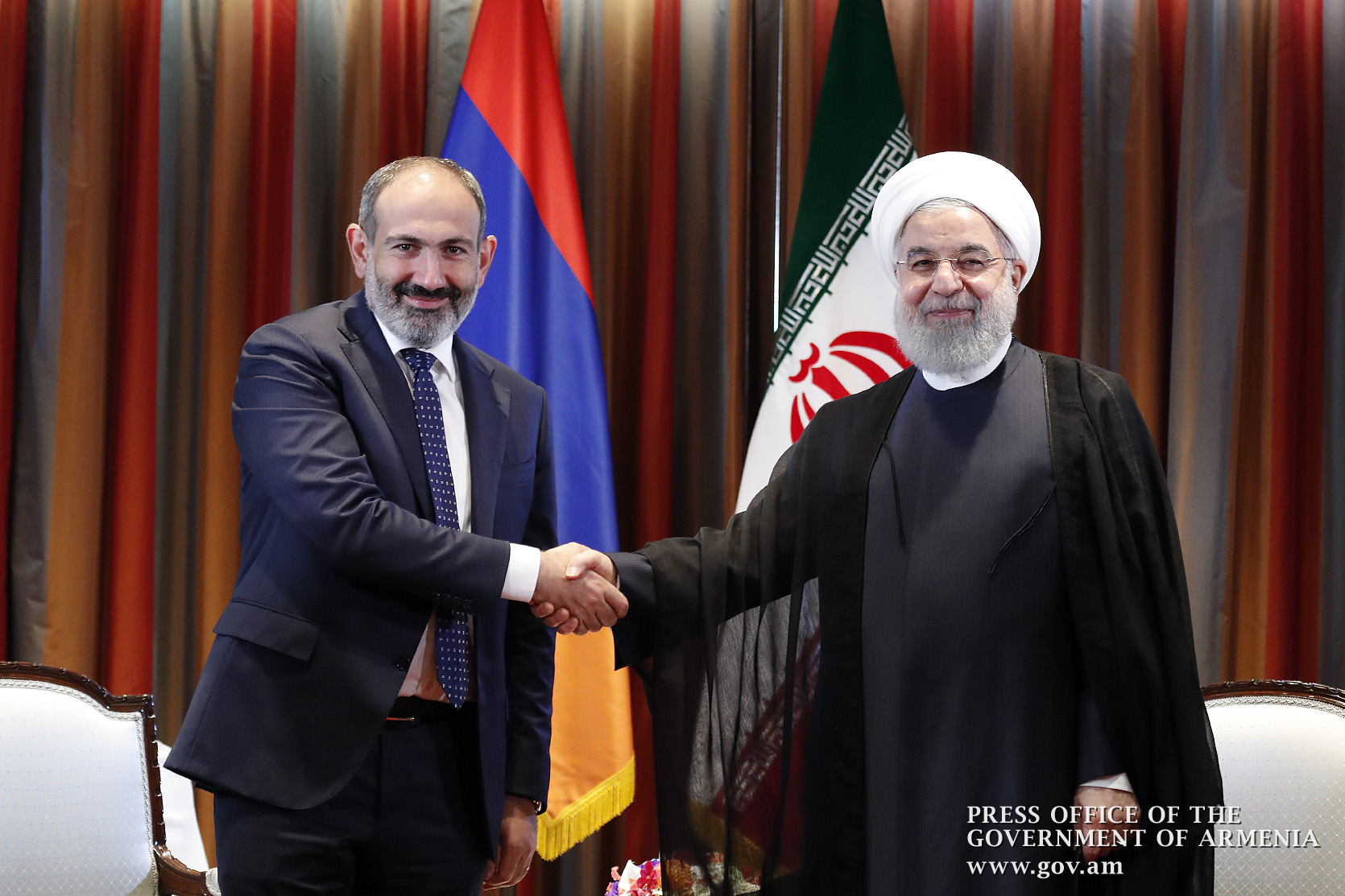 İran Cumhurbaşkanı Ermenistan’ın Bağımsızlık bayramını tebrik etti