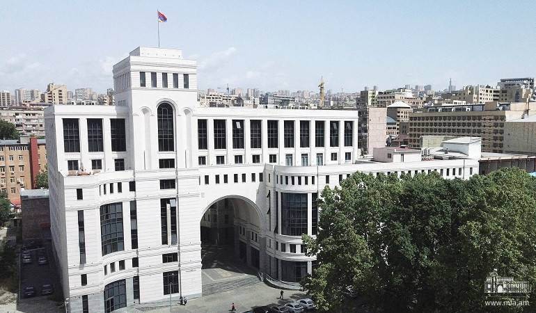МИД Армении: ''Турция не отказывается от своей политики дестабилизации и срыва достигнутых договоренностей''