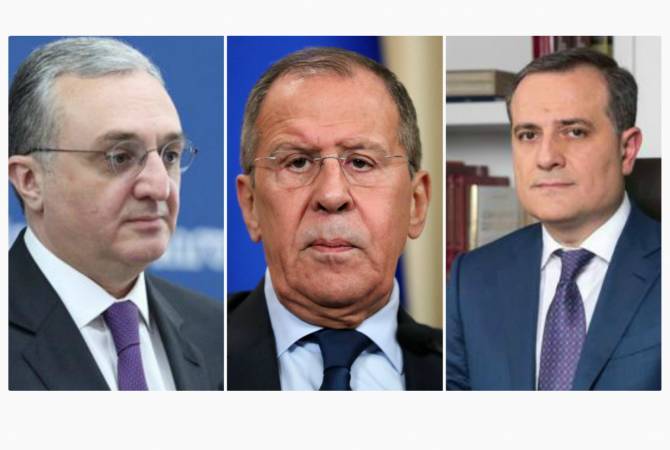 Rusya Dışişleri Bakanı, Ermenistan ve Azerabycan'lı mevkidaşlarıyla Karabağ'ı görüştü
