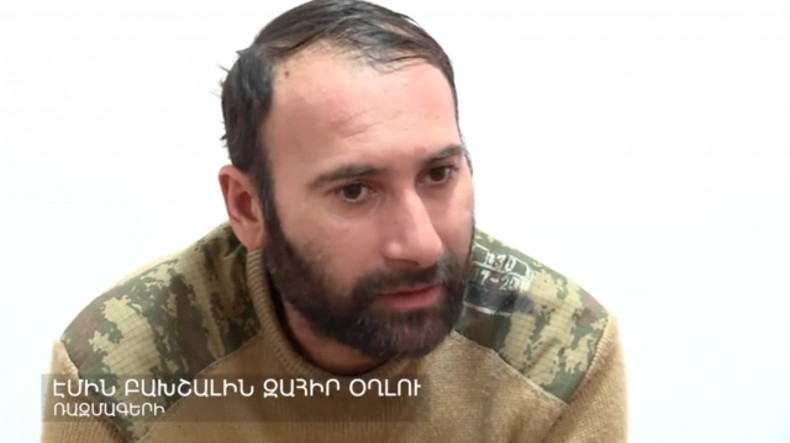 Azerbaycanlı esir Türkiye’den gelen askeri uzmanlar hakkında bilgiler verdi (video)