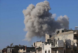Rus savaş uçakları, İdlib'de Suriye Milli Ordusu güçlerini vurdu
