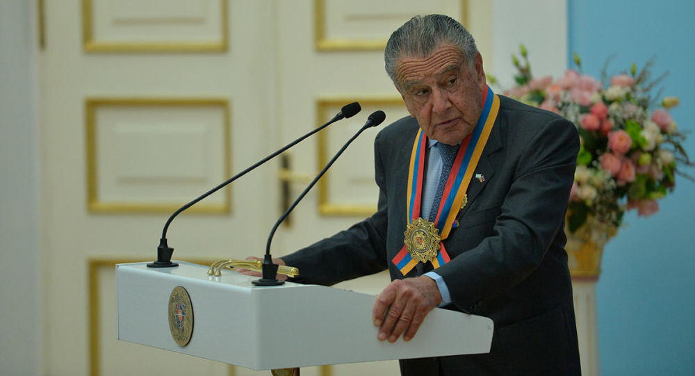 Ermenistan Cumhuriyeti Milli kahramanı Eduardo Eurnekian “Hayastan” Fonu’na 3.5 milyon dolar bağışladı