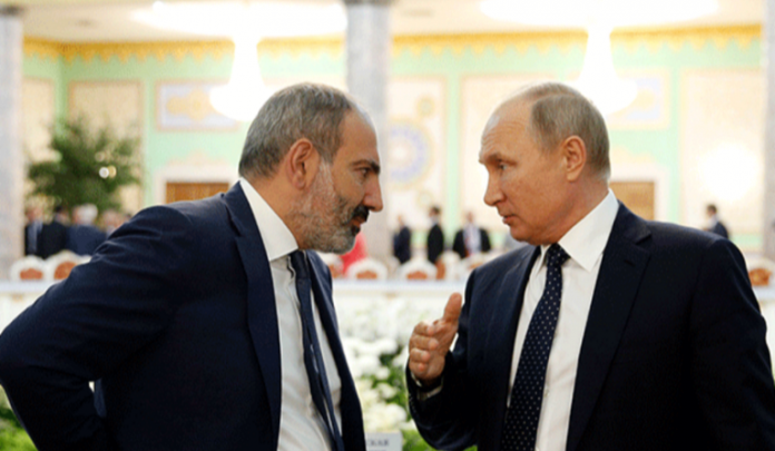 Ermenistan Başbakanı'ndan Rusya Devlet Başkanı'na mektup