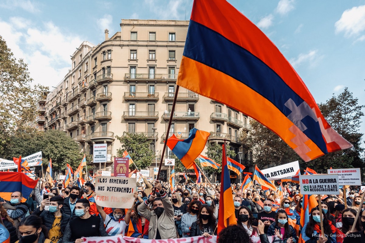 Katalonya'nın Berga kenti Artsakh Cumhuriyeti'nin bağımsızlığını tanıdı