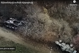 Berdzor ormanlarında Azerbaycan'a ait 10 savaş aracı etkisiz hale getirildi (video)