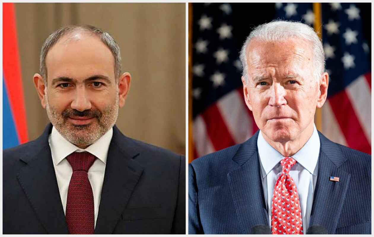 Ermenistan Başbakanı Paşinyan Joe Biden’i tebrik etti