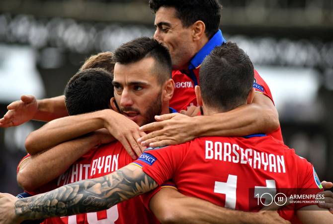 Ermenistan futbol Milli takımı Gürcistan’ı yenilgiye uğrattı
