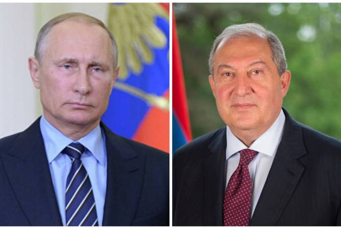 Ermenistan Cumhurbaşkanı, Rusya Devlet Başkanı'na bir mektup iletti