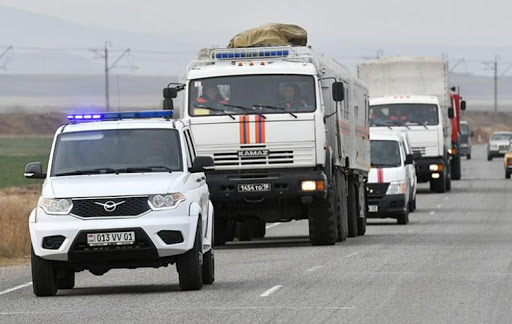 Rusya'dan yeni bir arama-kurtarma ekibi Karabağ'a ulaştı