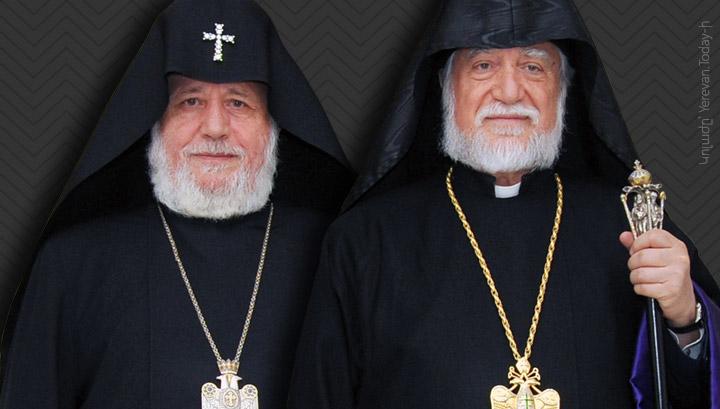 Kilikya Ermeni Katolikosu ile Tüm Ermeniler Katolikosu’ndan Başbakan Paşinyan’a istifa çağrısı