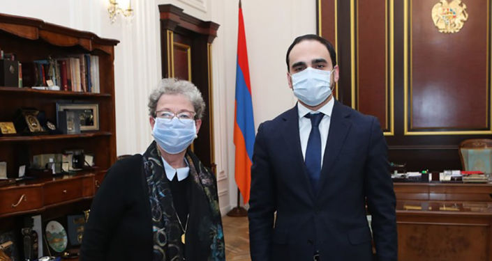 Ermenistan Başbakan Yardımcısı, AB’nin Yerevan Büyükelçisi ile Karabağ'ı görüştü